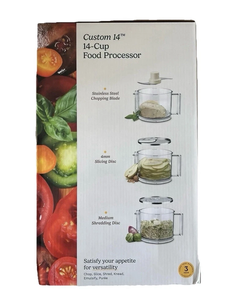 NEW Cuisinart Custom 14 14-Cup Food Processor DFP-14BCNY - Image 3 of 4