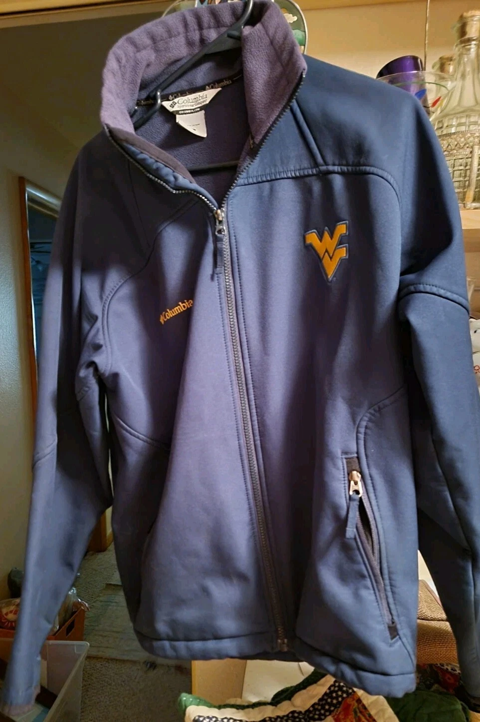 COLUMBIA ASCENDER WV SOFTSHELL FULL ZIP JACKET MEN SIZE M