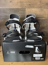 Jones Mercury FASE Snowboard Bindings Men s Size Large White 2026