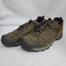 Oboz Sypes Low Mens US 13 Hiking Shoes Wood B-Dry Waterproof Lace Up Sneaker