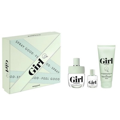 Rochas Girl Eau De Toilette Spray 100ml Set 3 Stück