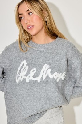 Odd muse Grey Knitted Jumper Womens Small RRP £80 BNWT