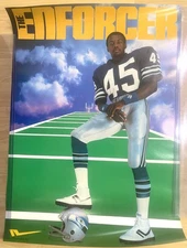 1980's Kenny Easley Poster - Seattle Seahawks THE ENFORCER - 17"x24" - Clean!
