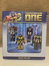 Salesone Officially Licenced Jewlrey Transformers One 4 Pin Set NIB