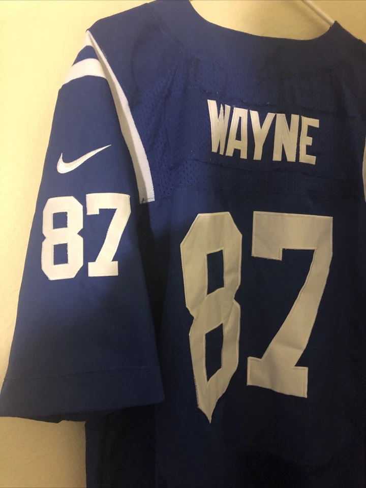 Camiseta para hombre Reggie Wayne Nike On Field #87 Indianapolis Colts talla 52 bien cuidada Foto 4 de 4