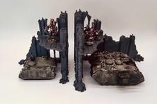 Warhammer 40K Ruinen Gelände Set modular Tab...