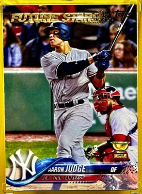 Aaron Judge ROOKIE CUP TOPPS INVESTMENT CARD BATTING YANKEES MVP ROY MINT