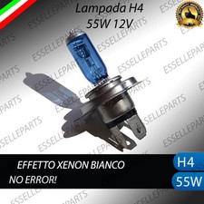 LAMPADA H4 EFFETTO XENON PER DUCATI HYPERMOTARD 796 2009-2012 BIANCO