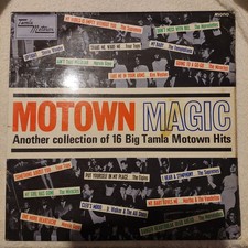 Motown Magic, 16 Big Tamla Motown Hits, 12" Vinyl Mono LP, 1966,