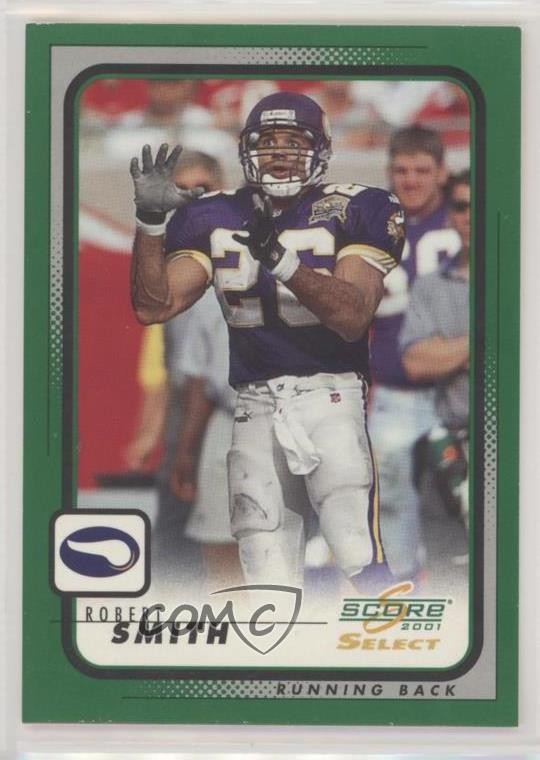 2001 Score Select Robert Smith #116 0q3