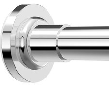 Shower Curtain Rod Adjustable 32-47 Inch, Spring Tension Shower Stainles Steeleo