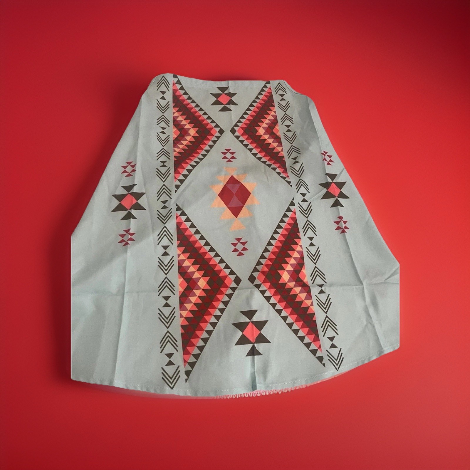 NWT  lucky and blessed l Western/Aztec  sSZ M Tank top ties at the neck SZM