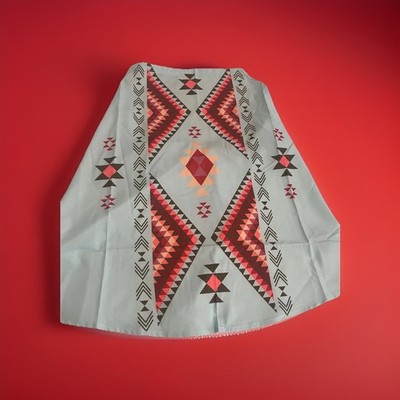 NWT  lucky and blessed l Western/Aztec  sSZ M Tank top ties at the neck SZM