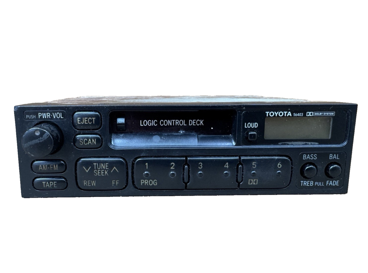 TOYOTA TDA-0026A カーナビ 1991 - 1992 TOYOTA MR2 OEM Stock Audio Tape Deck Player Radio