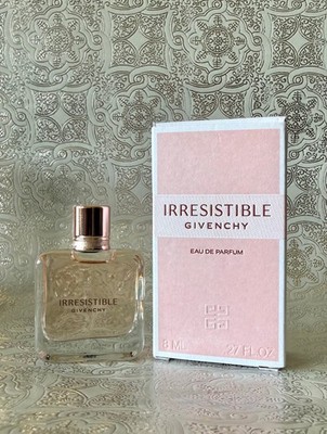 GIVENCHY IRRESISTIBLE EDP 8 ML/0.27 FL.OZ. SPLASH TRAVEL SIZE NEW IN BOX