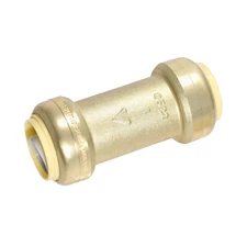 1 Pack XFITTING Push Fit X 1" Push Fit Valve Lead Free Brass 