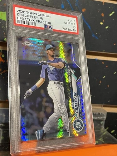 Ken Griffey Jr. - 2020 Topps Chrome Update   PSA 10 -  X-Fractor Insert #U87 MLB