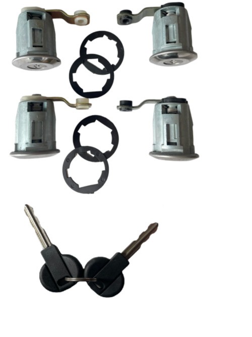 Kit de 4 barillets de porte avec clés pour Citroën Xsara Break et Coupé