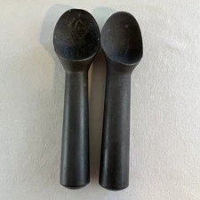 Lot of 2 Vintage 7" Aluminum Ice Cream Scoop