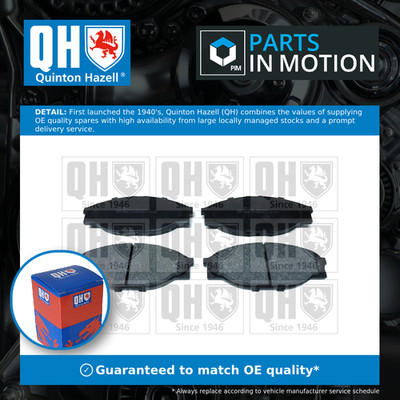 Brake Pads Set fits TOYOTA HIACE Mk4 2.0 Front 89 to 98 1RZ QH 0446523040 New