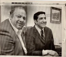 1972 press photo Abe Gibron Football Player Coach US