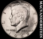 1969-D Silver Kennedy Half Dollar - Scarce  High Grade  Lustrous  #J9813