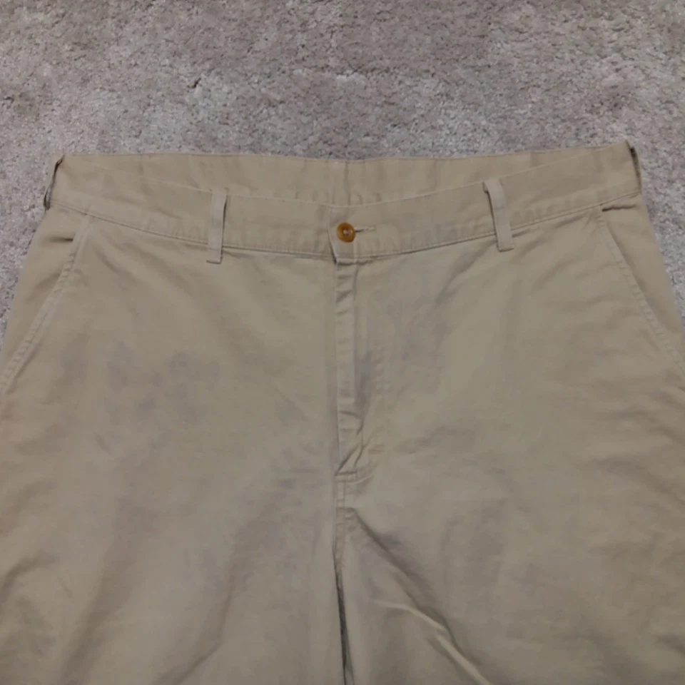 Bills Khakis Parker Pant Mens 36x31 Beige Straight Lightweight Casual USA FLAW - Image 3 of 4