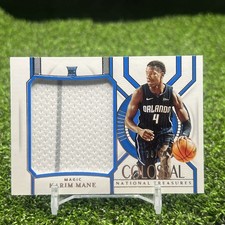 2020-21 Panini National Treasures Colossal Rookie Materials 81/99 Karim Mane s3g