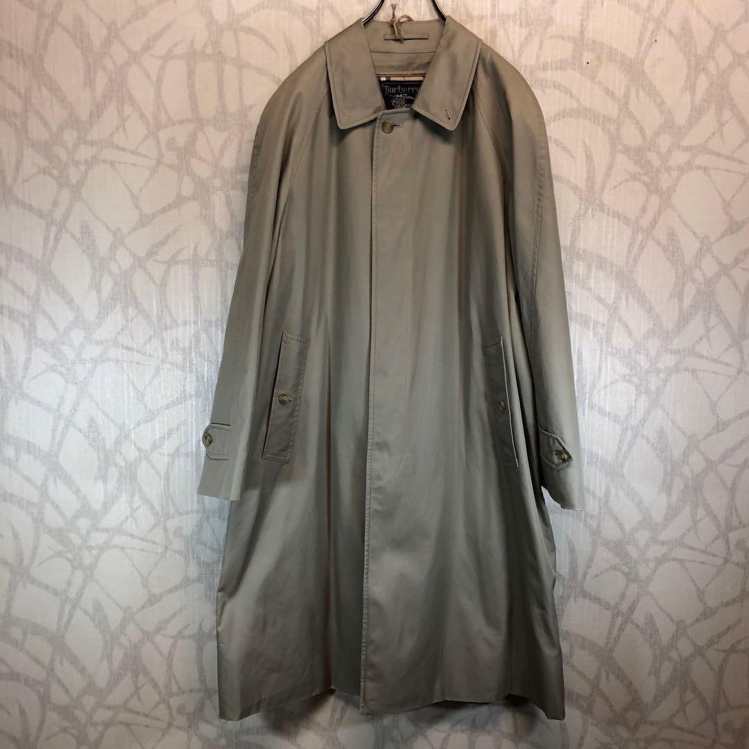Burberry Trench Coat Nova Check Pattern Outerwear Khaki Size L For Women thumbnail 2