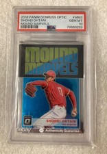 2018 Donruss Optic Mound Marvels MM3 - Shohei Ohtani - Rookie Card RC - PSA 10 