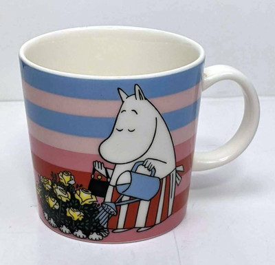 Moomin Mug Rose Garden 2010 Ruusutarha Arabia Finland - MINT!
