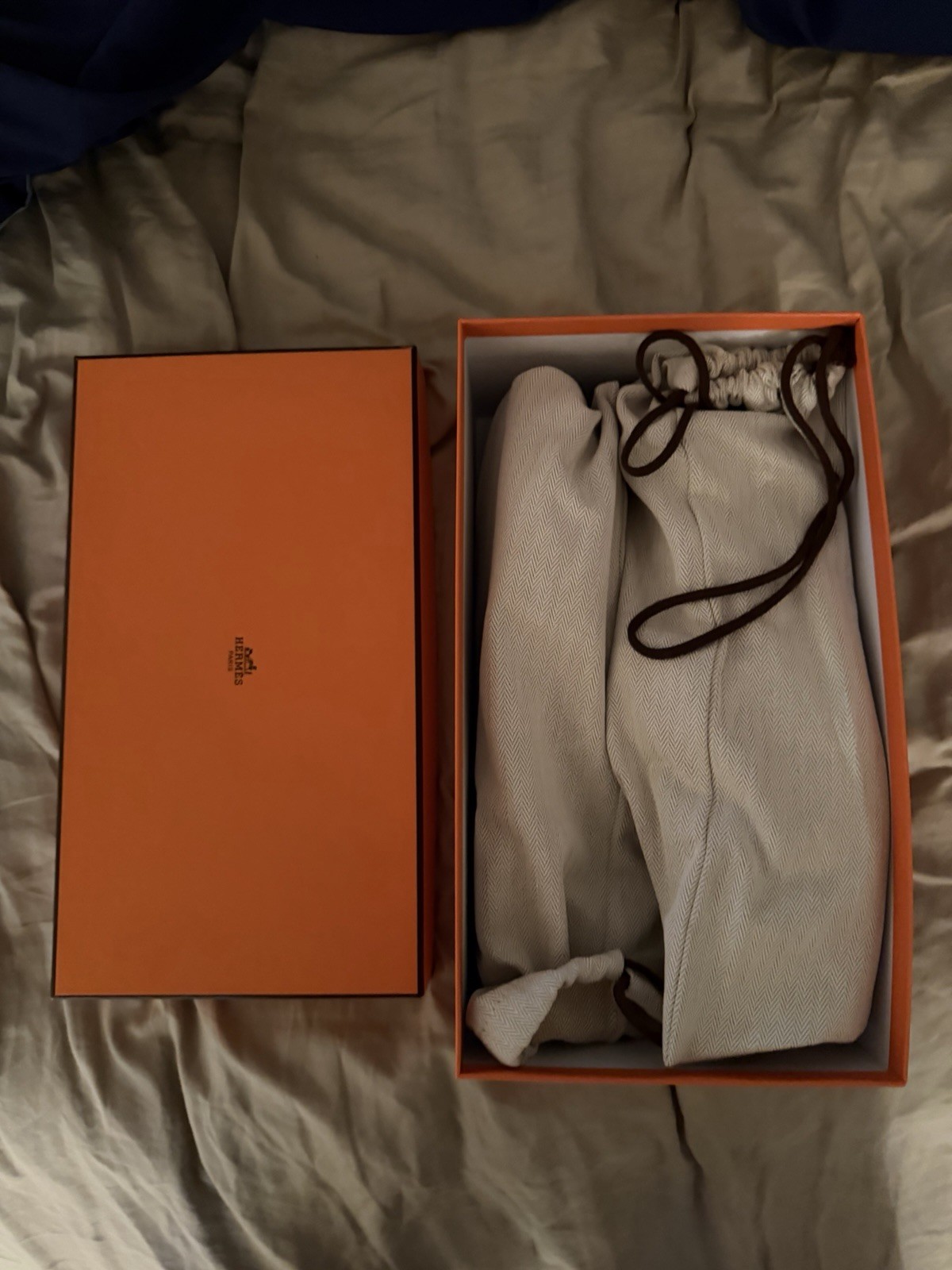 HERMES SHOE ESPADRILLE HOMME TRIP VEAU NATUREL