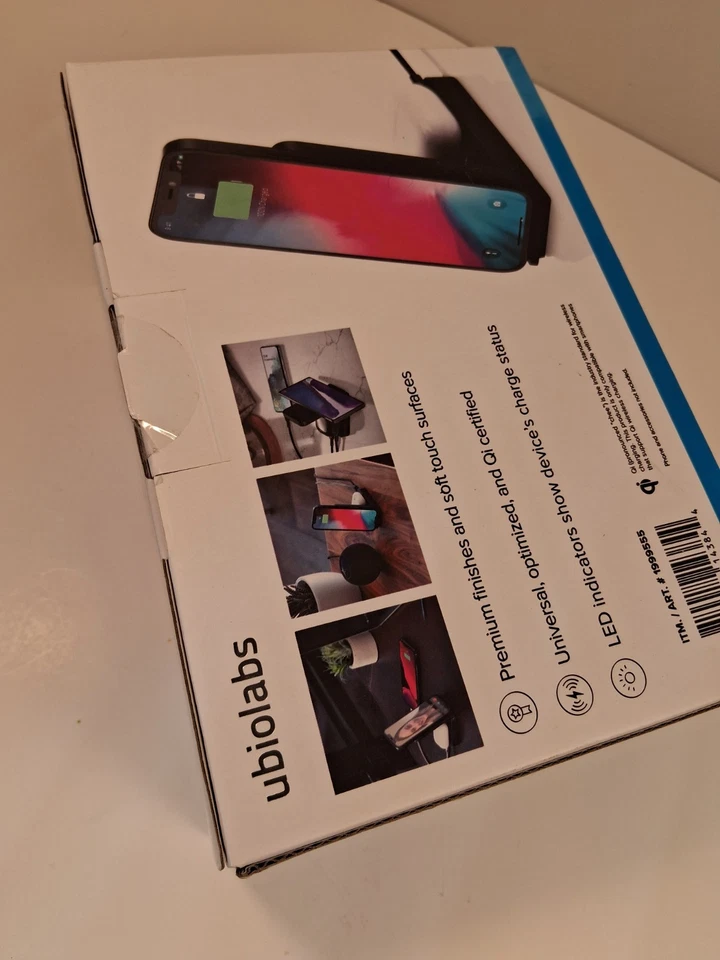 全新 Ubiolabs 二合一无线充电支架 15W Qi + 20W USB-C PD — 第 3/4 张图片