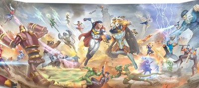 Absolute Power Role Playing Super Hero Game Screen & Adventure