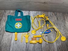 Fisher Price Medical Kit Doctor Dr Nurse Bag Pretend Play Set