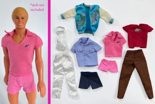 Vintage Ken Doll Clothing 1980s Fashion Collectibles Wedding Outfit Barbie Bopsy