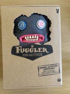 Fuggler Funny Ugly Monsters 12 '' Clawey (Grey Felt) Plush Spin Master RARE NIB