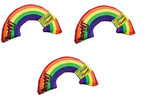 Rainbow Catnip Toys Natural Cotton Fabric 100 Organic Catnip Made in USA