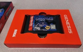 Gargoyles - Sega Genesis Authentic Cartridge Complete CIB 