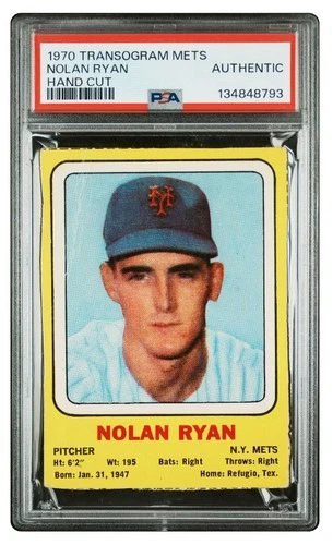 1970 Transogram Nolan Ryan PSA Authentic Pop 32