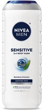 Nivea Men Body Wash, 16.9 fl oz 4 Pack