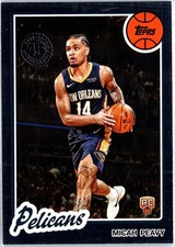 Micah Peavy 2025-26 Topps 1980-81 45th RC Rookie #80BK-83 Pelicans