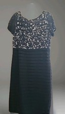 Size 12 Adrianna Papell Black Dress