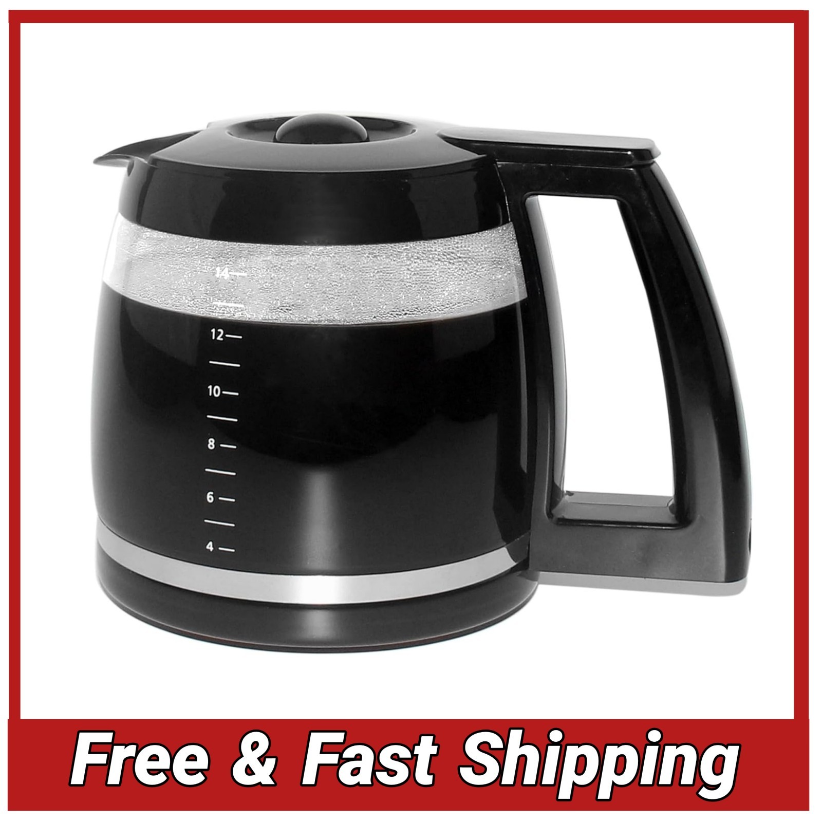 Carafe Replacement For Cuisinart Dcc-3200 Dcc-2200