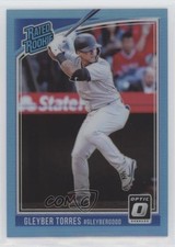 2018 Donruss Optic Carolina Blue Prizm 12/50 Gleyber Torres (#gleybergood) 0m0x