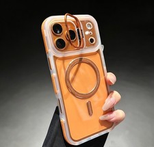 For iPhone 17 Pro Max 16 15 14 13 12 Shockproof Case Magnetic Camera Lens Cover