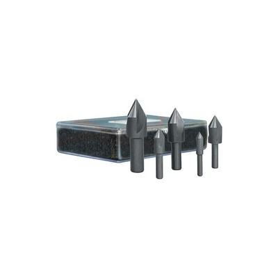 CLEVELAND C00972 Countersink Set,1/4'',3/4'',8'' L,HSS 445M68