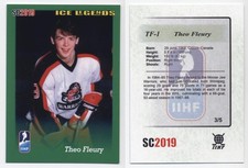 2019 SC2019 #1 Theoren Fleury green 3/5 Ice Legends