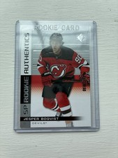 Upper Deck 2019-20 SP SP Rookie Authentics #112 Jesper Boqvist RC Devils
