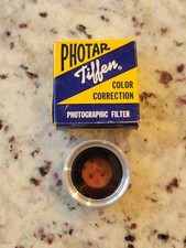 Tiffen Photar Lens Filter No 85 5 Series Color Correction  502 Adapter Ring